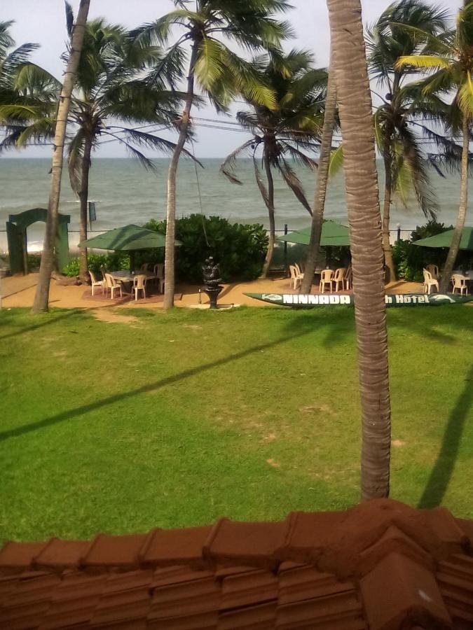 Ninnada Beach Hotel Marawila Exteriér fotografie